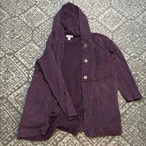 Coldwater Creek Deep Purple Jacket